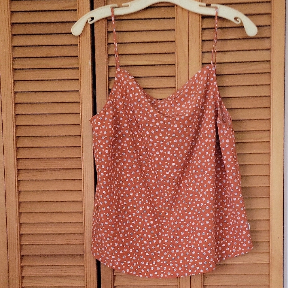 Levi's Floral Spaghetti Strap Boxy Top